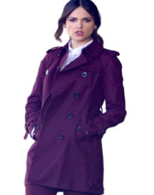 Baby Driver Eiza González Coat