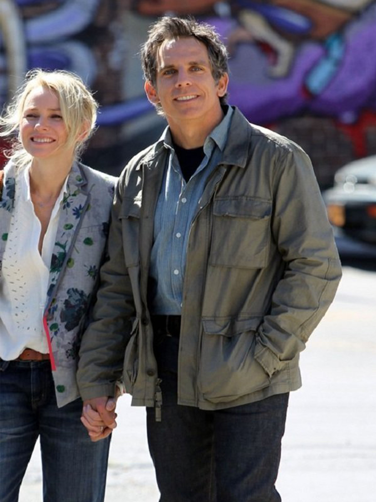 Ben Stiller Stylish Grey Jacket