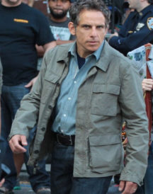 Ben Stiller Stylish Grey Jacket