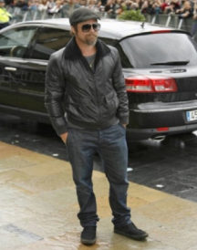 Brad Pitt Bomber Jacket