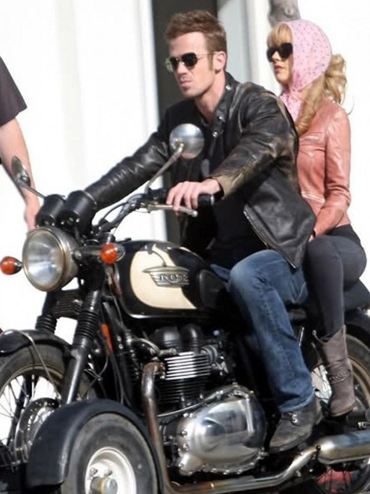 Burlesque Cam Gigandet Leather Jacket