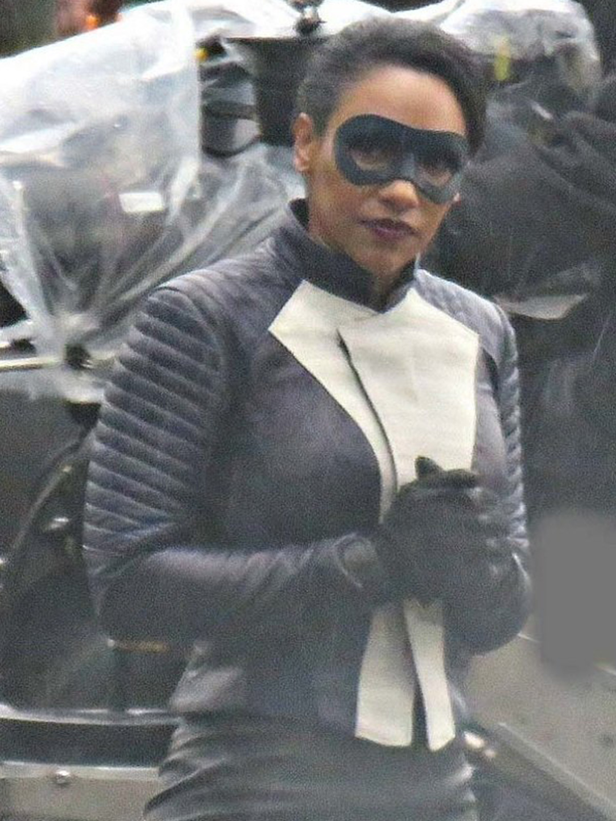 Candice Patton Flash Season 4 Leather Jacket