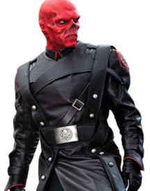 Captain America Red Skull Cosplay Coat