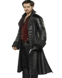 Captain Hook Once Upon a Time Trench Coat
