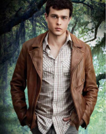 Ethan Wate Distressed Leather Jacket