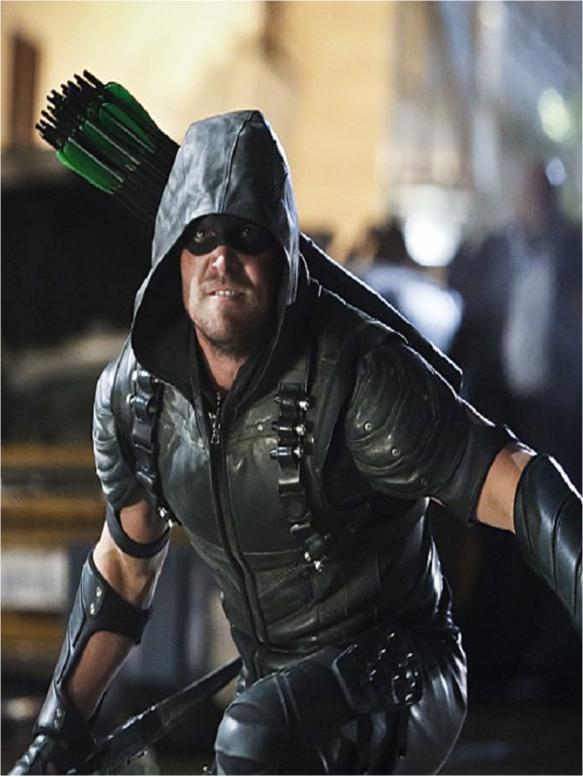 Oliver Queen Arrow Hooded Vest