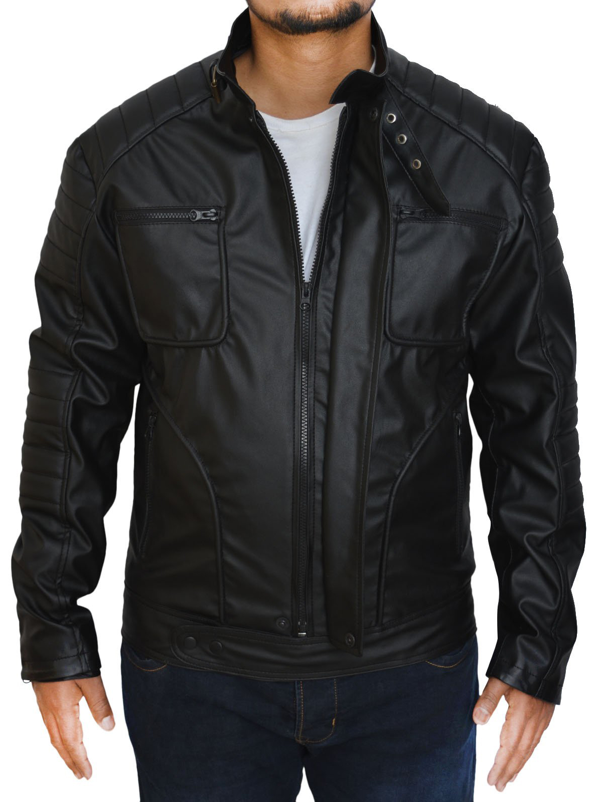 Arrow Malcolm Merlyn Leather Jacket