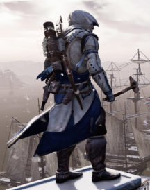 Assassin's Creed III Connor White Costume