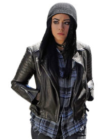 Chloe Bennet Agents of Shield Padded Leather Jacket