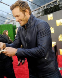 Chri Pratt Varvatos Leather Jacket