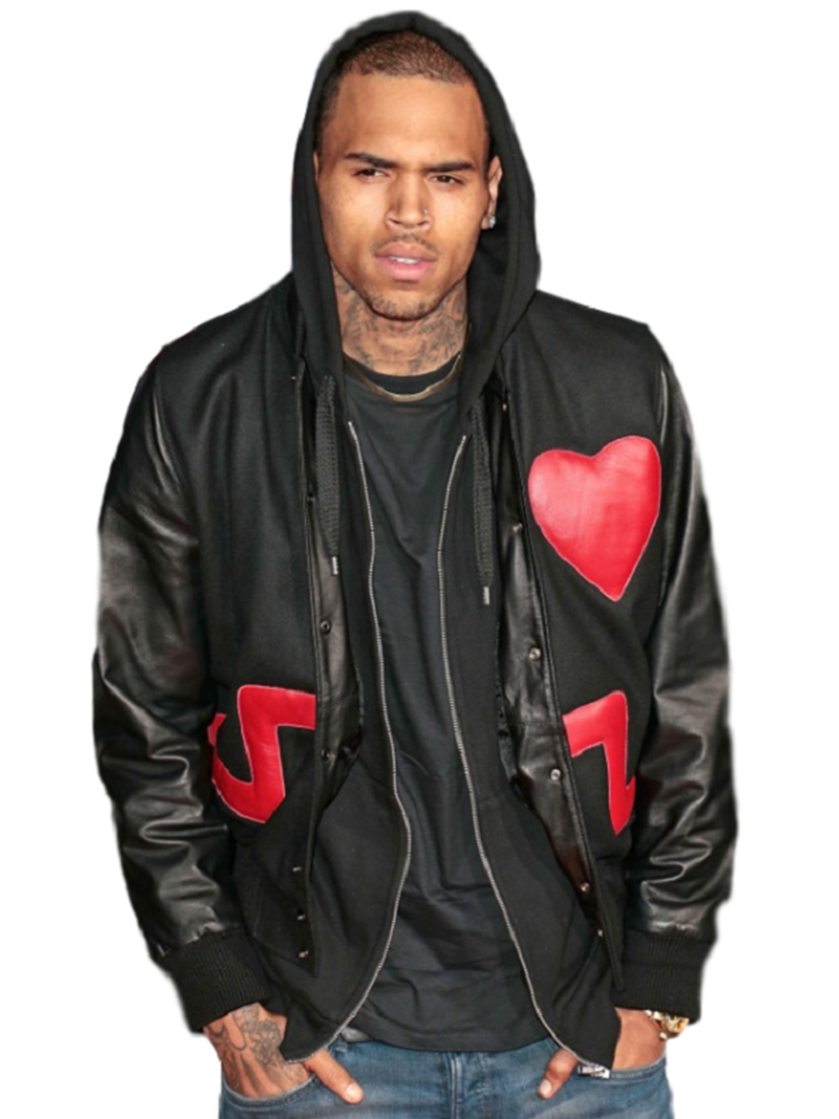 Chris Brown Love Not Hate Valentines Jacket