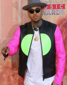 Chris Brown Pink Jacket