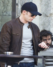 Chris Evans Civil Brown Jacket