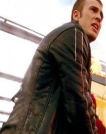 Chris Evans Fantastic Four Leather Jacket
