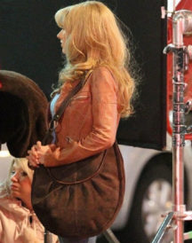 Christina Aguilera Brown Jacket Christina Aguilera Brown Jacket