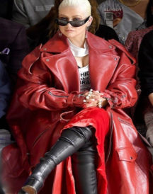 Christina Aguilera Leather Jacket