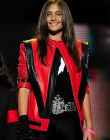 Christina Aguilera Stylish Red Jacket