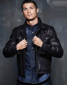 Cristiano Ronaldo Black Jacket