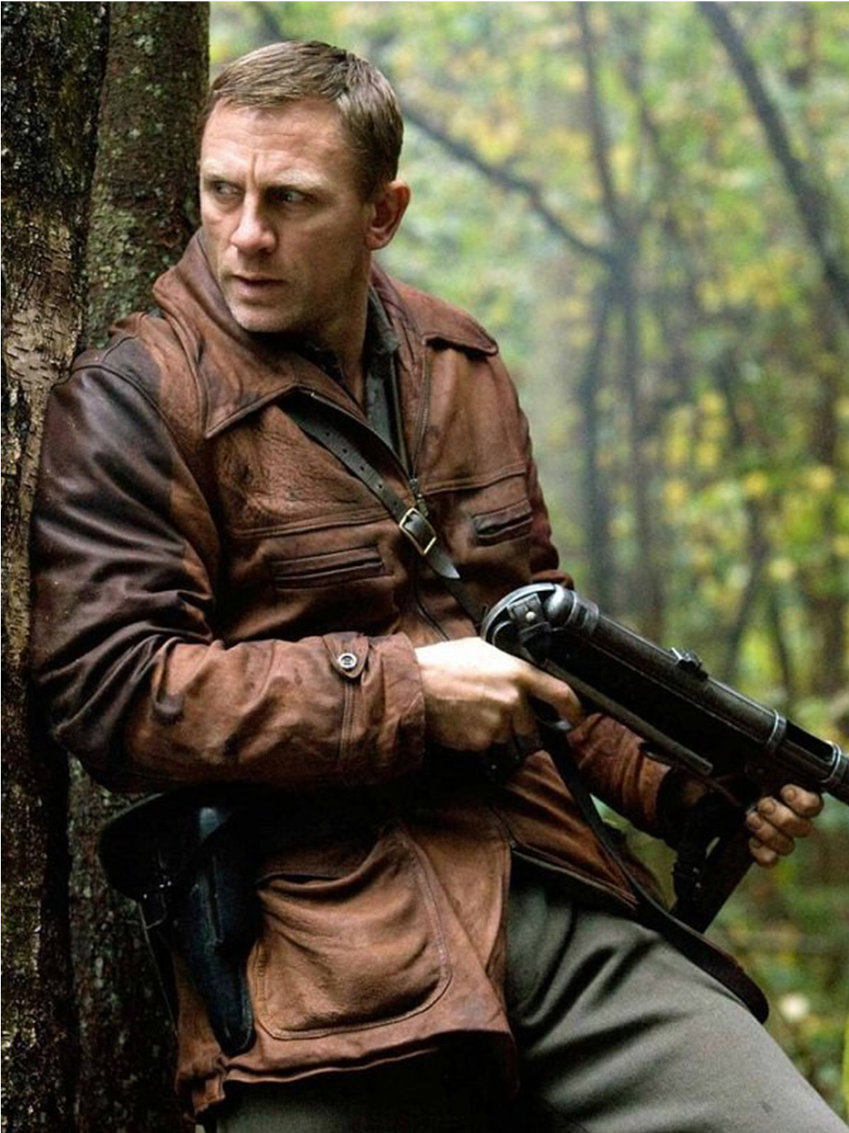 Daniel Craig Defiance Brown Jacket