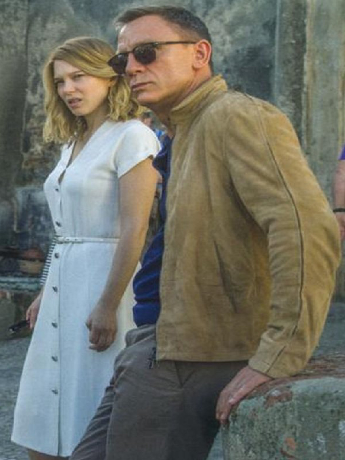 James Bond Spectre Brown Suede Leather Jacket