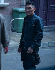 Daniel Dae Kim Hellboy Black Cotton Jacket