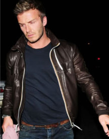 David Beckham Brown Jacket