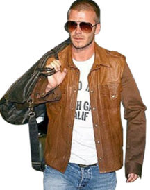 David Beckham Leather Jacket