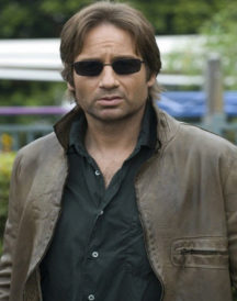 David Duchovny Brown Jacket