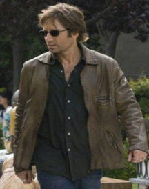 David Duchovny Californication Brown Jacket