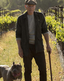De_Niro Picard Patrick Stewart Cotton Jacket