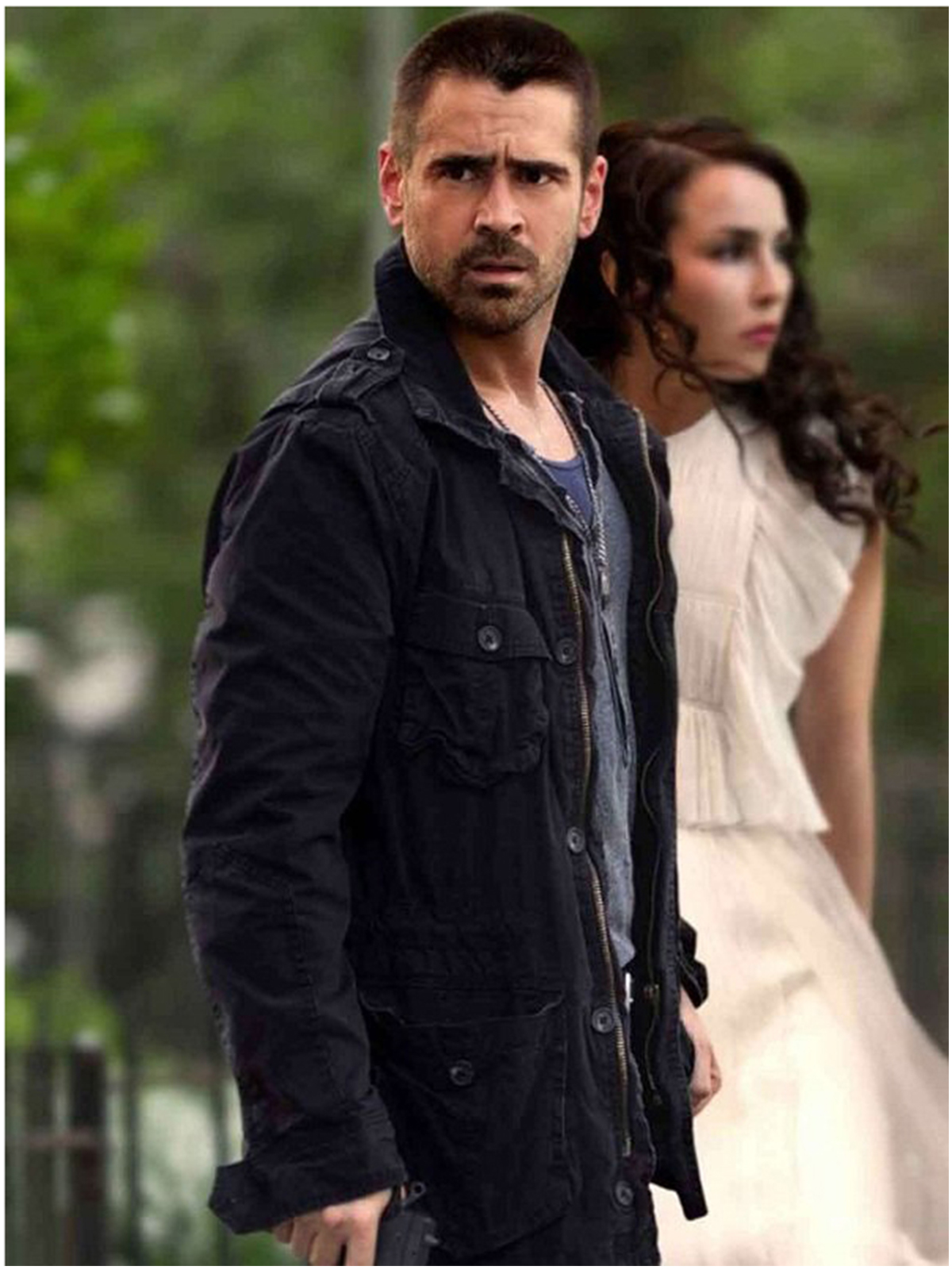 Dead Man Down Colin Farrell Black Jacket