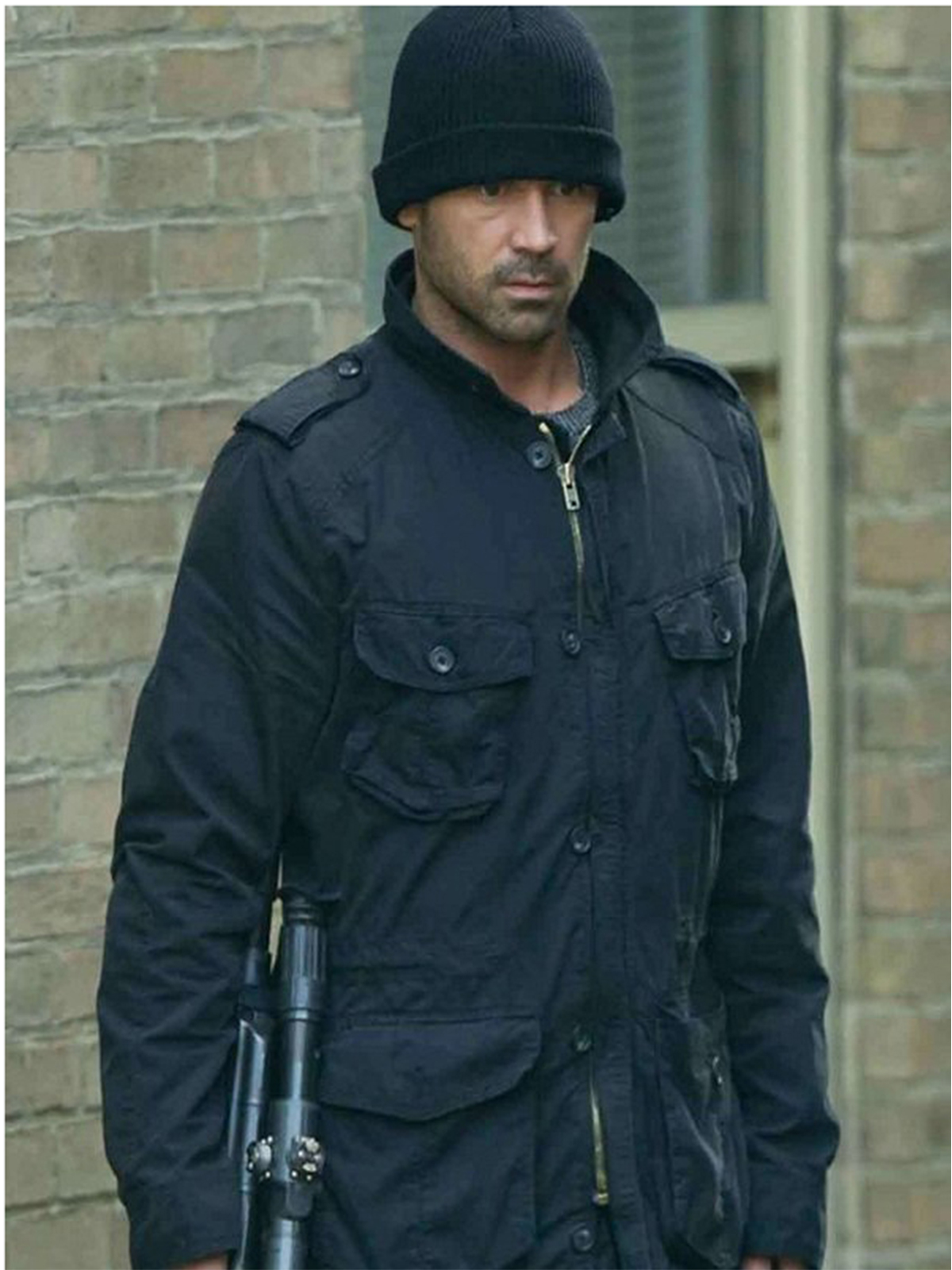 Dead Man Down Colin Farrell Black Jacket