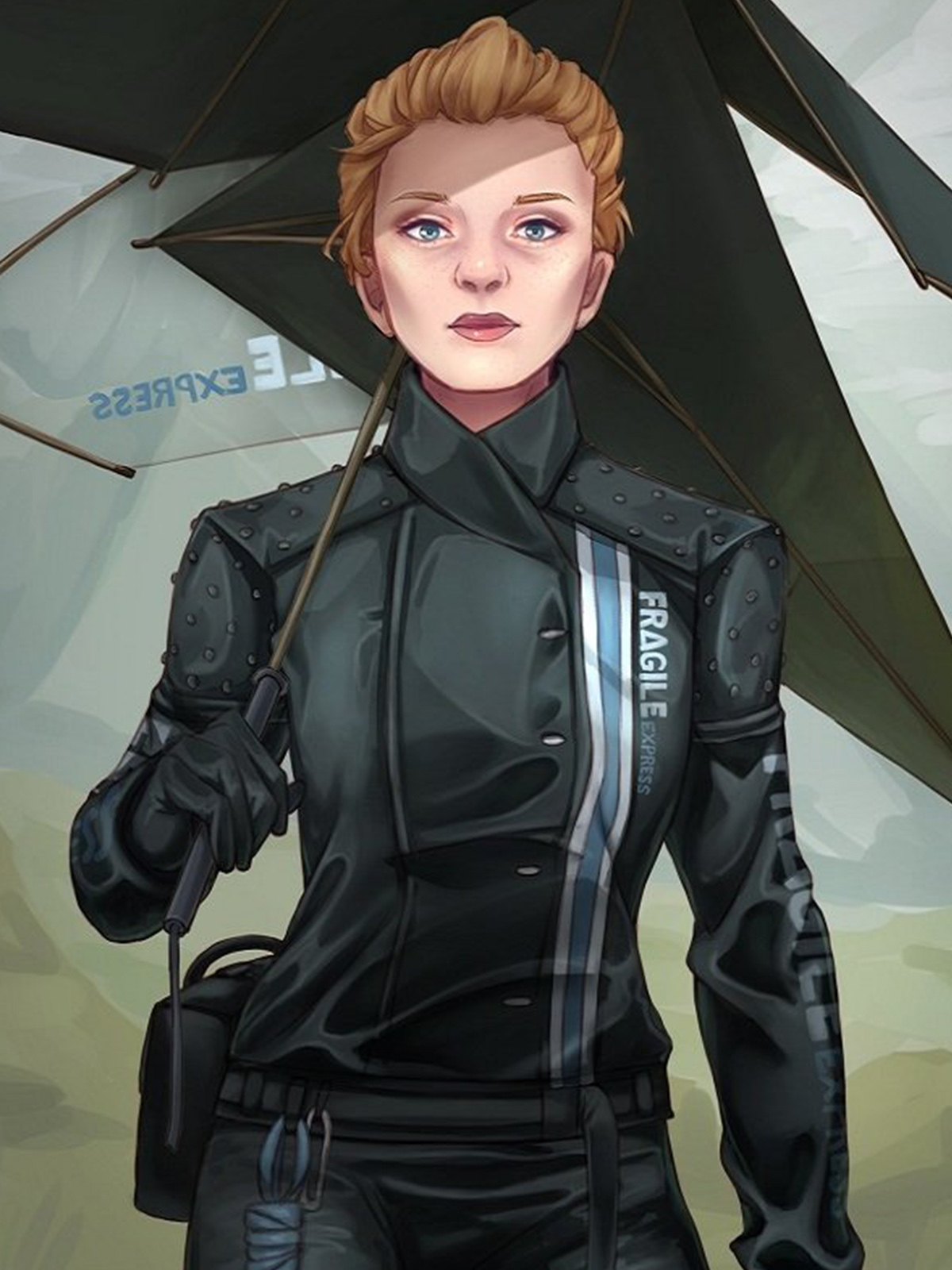 Léa Seydoux Death Stranding Women Leather Jacket
