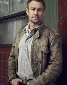 Defiance Grant Bowler Stylish Brown Jacket
