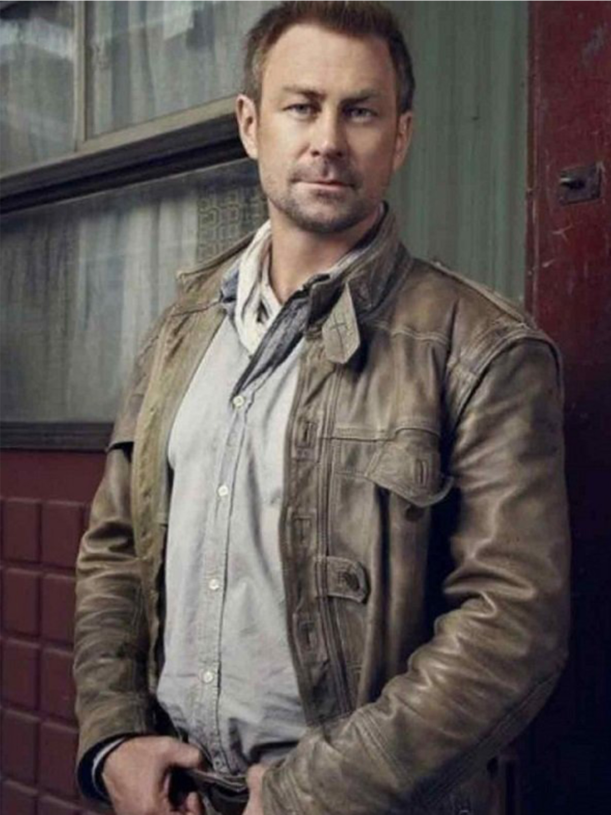 Defiance Grant Bowler Brown Jacket