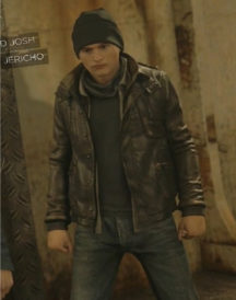 Detroit Become Human Connor Leather Hoodie Jacket