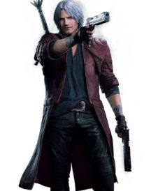 Devil May Cry V Dante Leather Coat