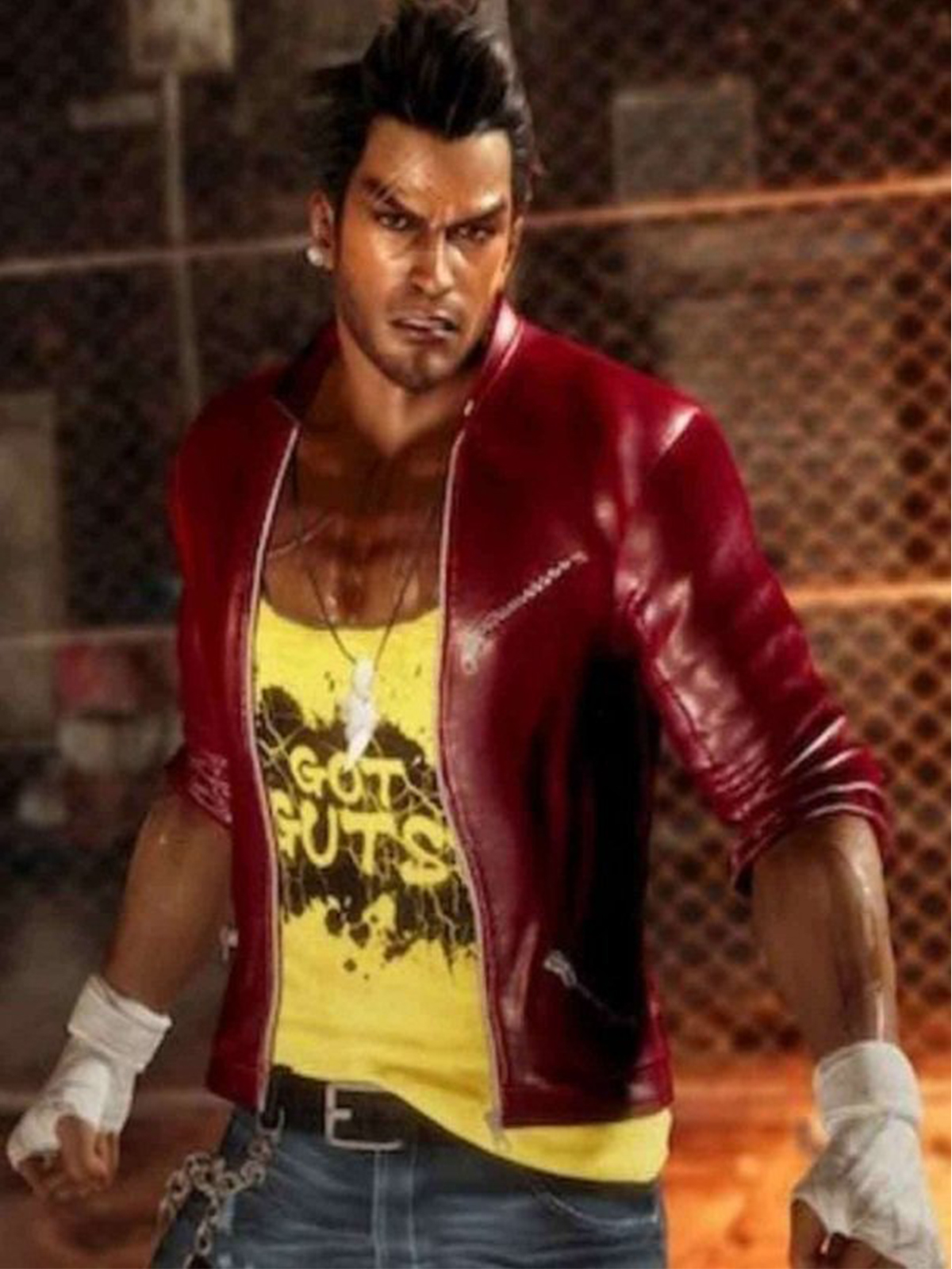 Diego Dead Or Alive 6 Cosplay Leather Jacket