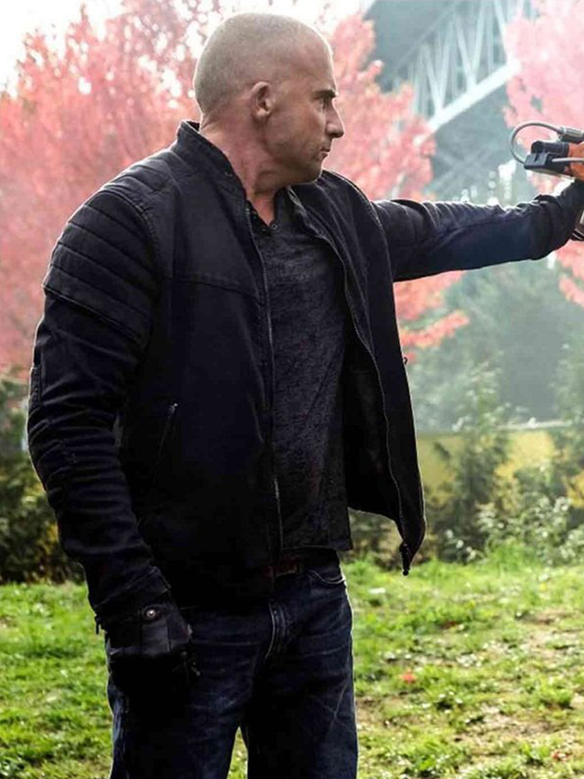 Dominic Purcell Legends of Tomorrow Black Jacket