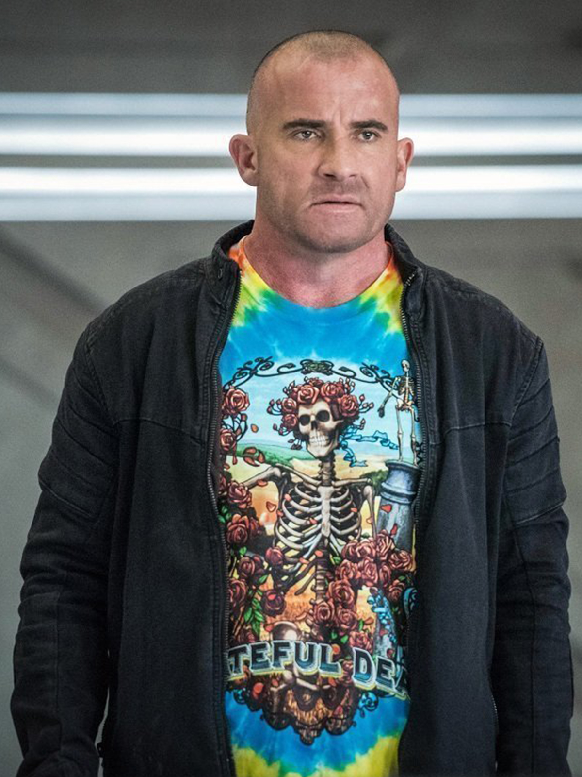 Dominic Purcell The Flash Black Jacket
