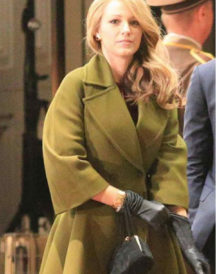 Drama The Age Adaline Blake Lively Green Coat