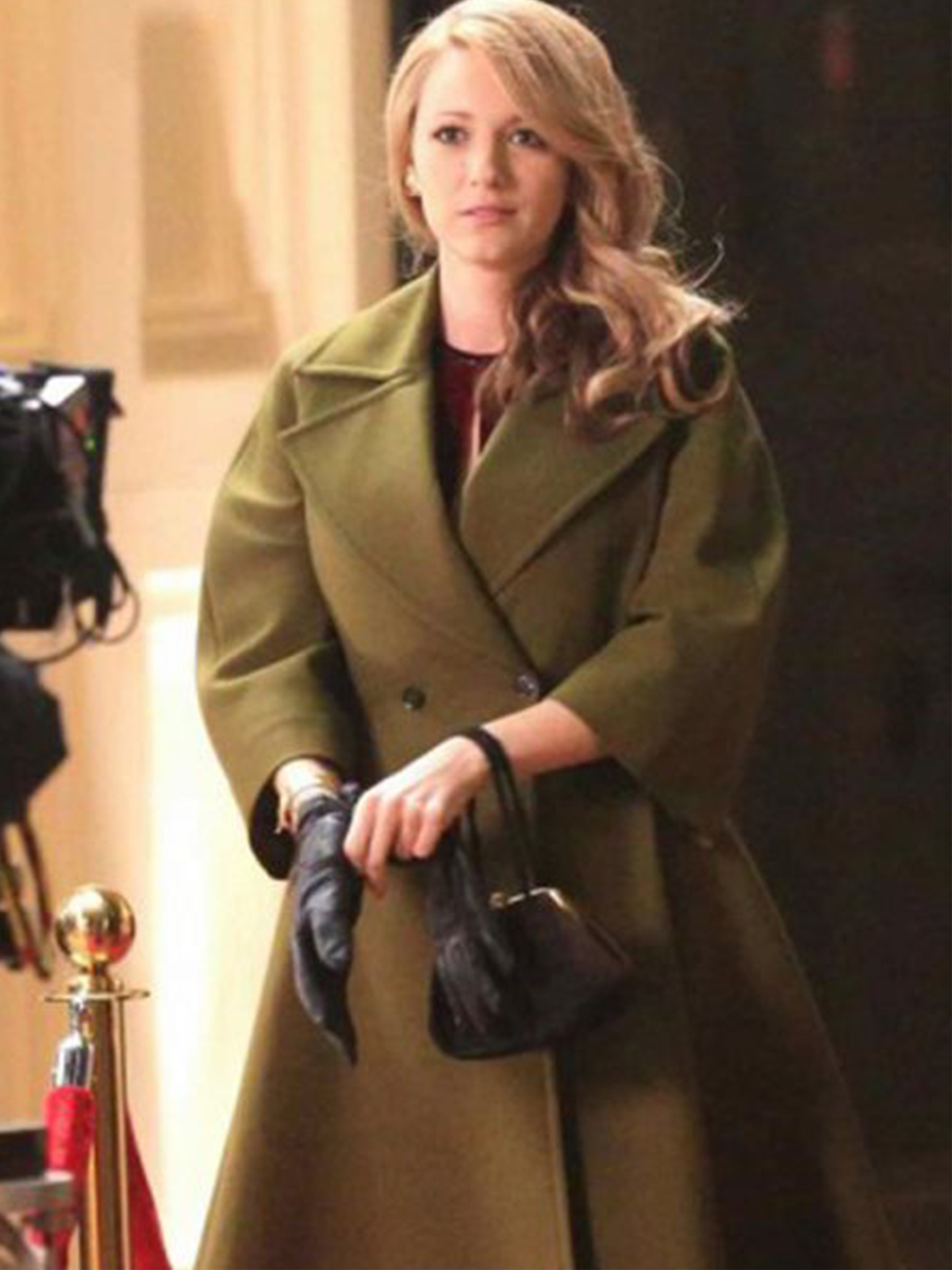 Drama The Age Adaline Blake Lively Green Coat