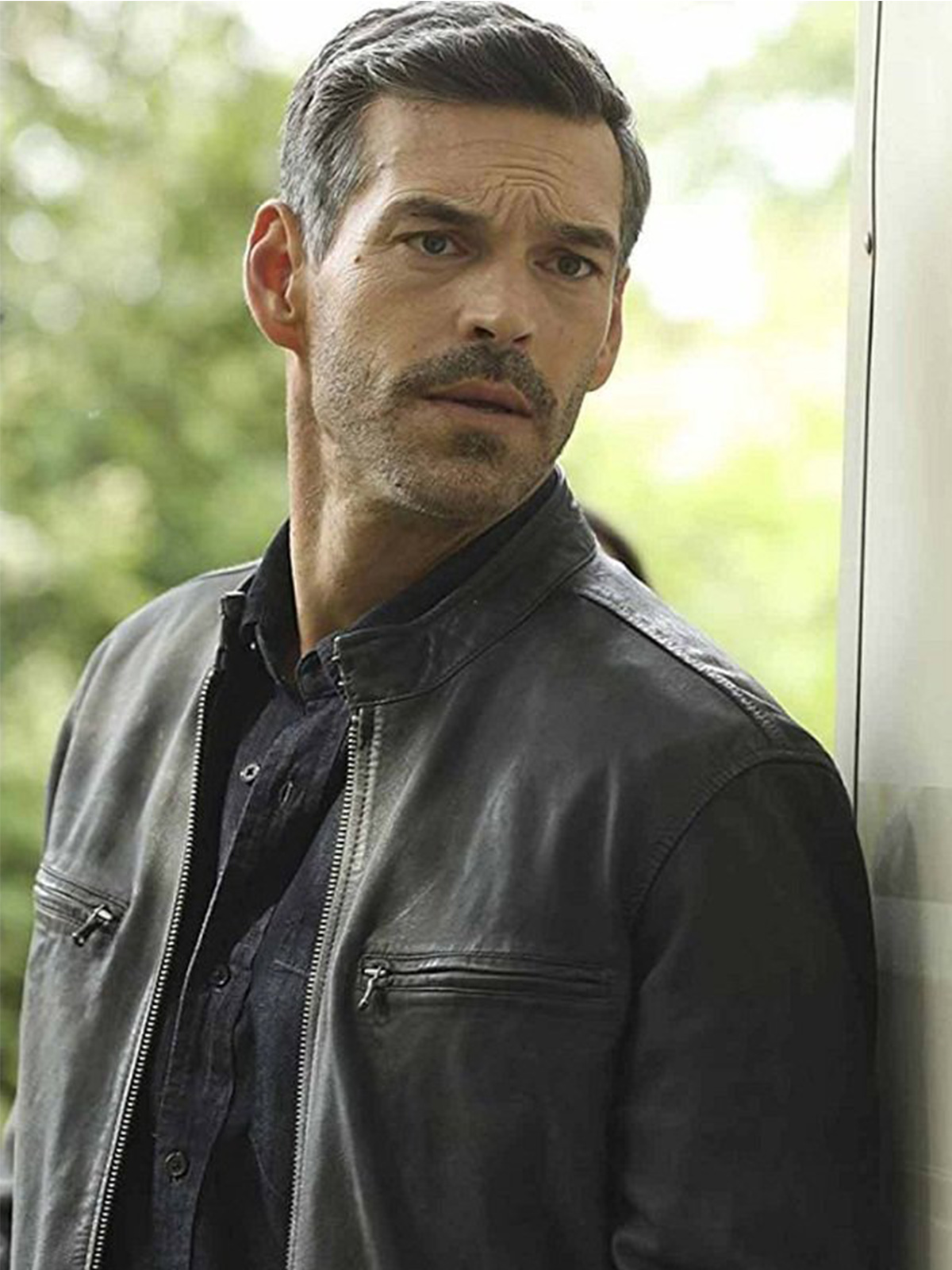 Eddie Cibrian Take Two Leather Jacket