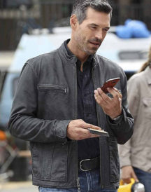 Eddie Cibrian Take Two Leather Jacket
