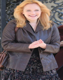 Elisabeth Moss The Kitchen Brown Jacket