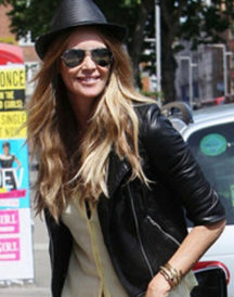 Elle Macpherson Motorcycle Jacket