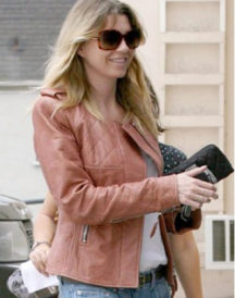 Ellen Pompeo Brown Jacket