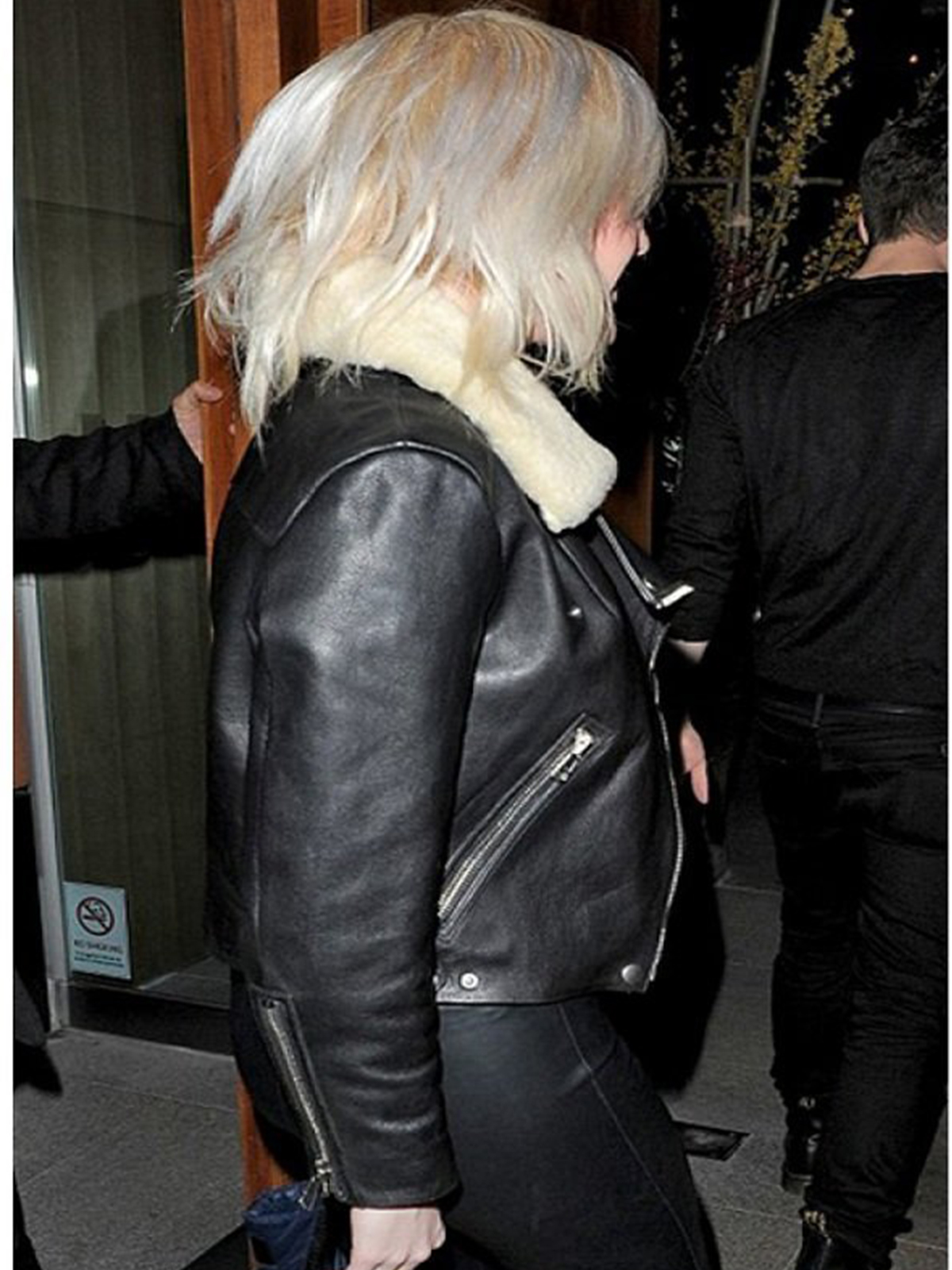 Ellie Goulding Fur Jacket