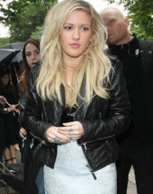 Ellie Goulding Motorcycle Leather Jacket