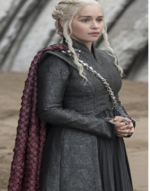 Emilia Clarke Game of Thrones Cosplay Coat